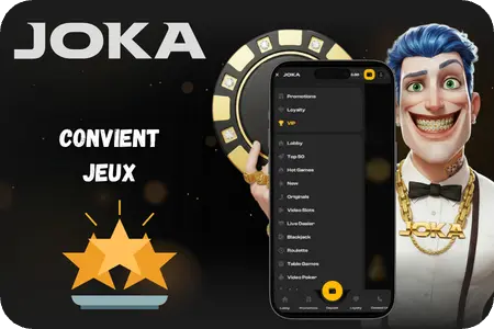 Jeux éligibles du Casino Joka