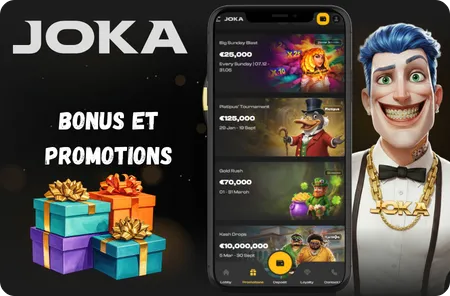 Joka Casino bonus et promotions