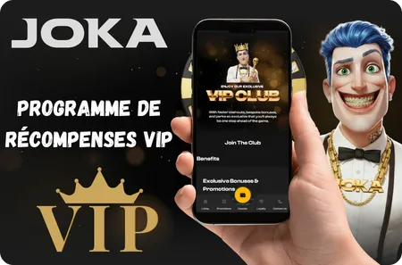 Joka Casino récompenses VIP