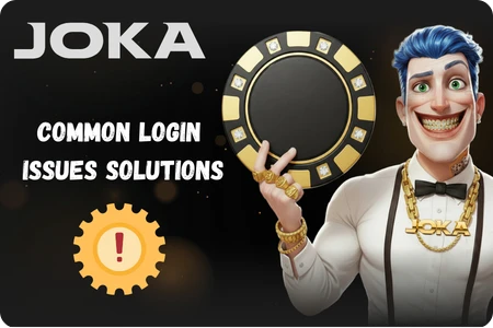 Joka casino common login issues