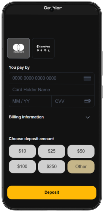 Joka casino deposit