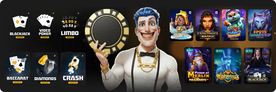 Joka Casino jeux disponibles