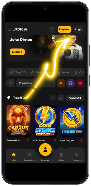 Joka Casino login or register