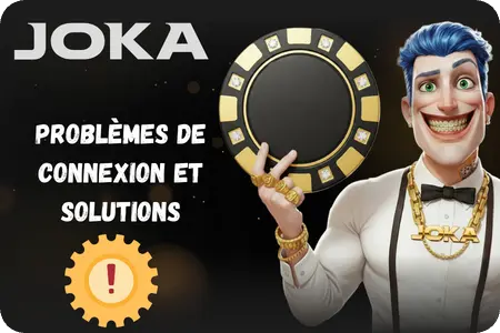 Problèmes de connexion fréquents au Casino Joka