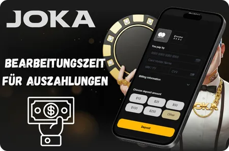 Joka Casino Bearbeitungszeit für Auszahlungen